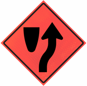 Keep Right 48" Marathon™  Roll-up