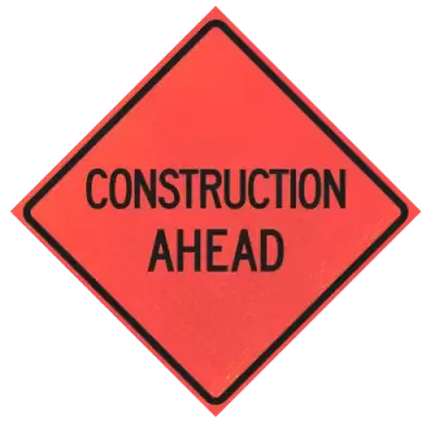construction ahead