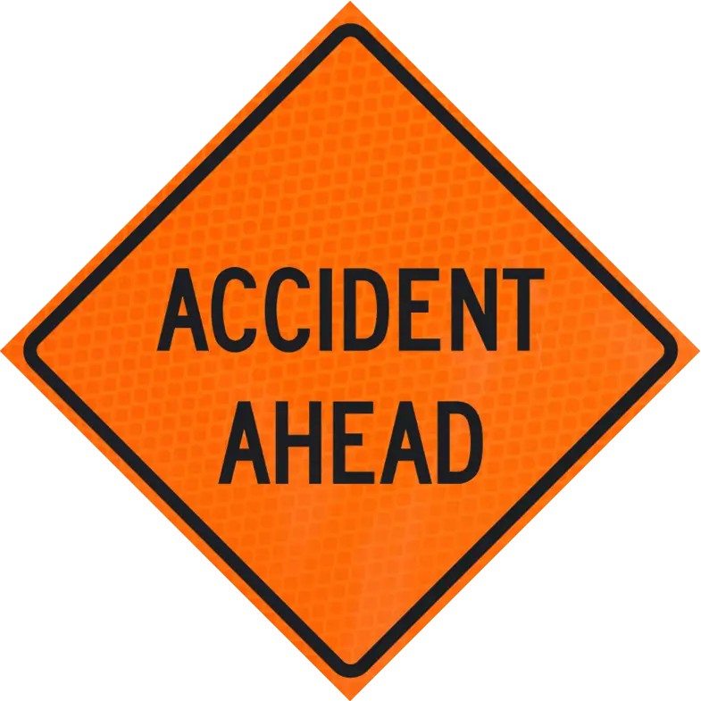 accident ahead