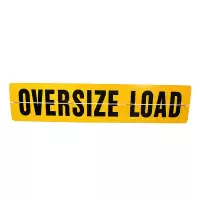 oversize load sign