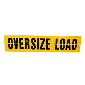 oversize load sign