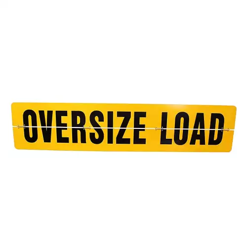 oversize load sign