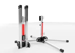  Temporary Traffic Control Portable Compact Sign Stand Steel