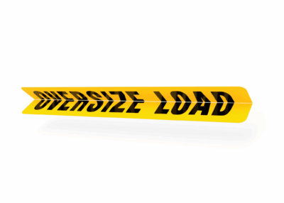 over size load sign
