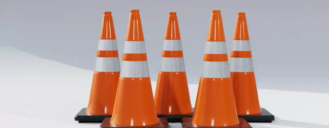 traffic cones