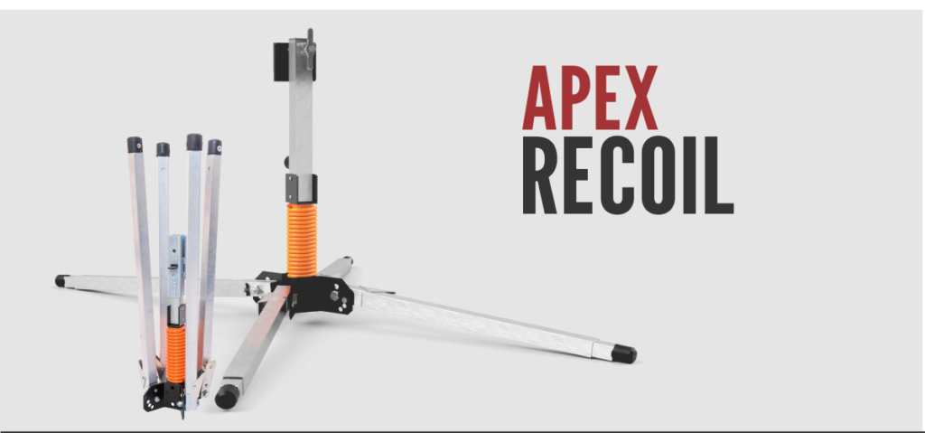 Apex Compact Sign Stand With Wind Deflection - Apex Recoil